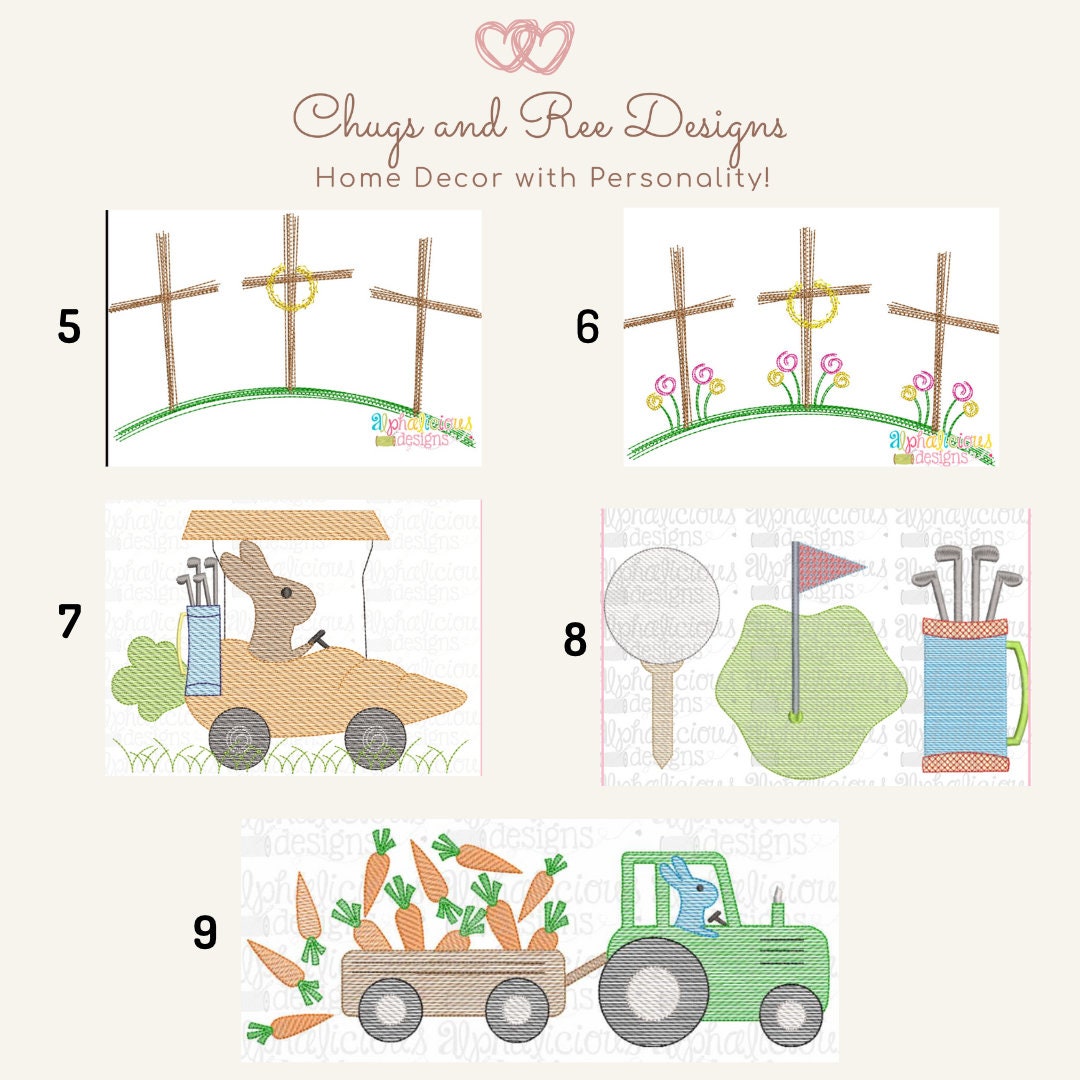 Monogrammed Seersucker Easter Basket: Kids Personalized Tote